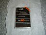Me46 Jvc Type Iv Metal Blank Cassette Tape New Sealed Made