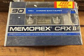 Memorex 010304412008 Crx Ii 90 1987 Europe Type Blank Cassette Tapes Set Of 3 New