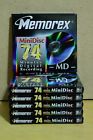 Memorex 6 Minidiscs 74 Minutes Minidisks Md Mdlp New Sealed 071809520105