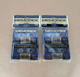 Cdxii90 Memorex New 4x Cdx2 90 High Bias Professional Cd Recording Quality Cassettes