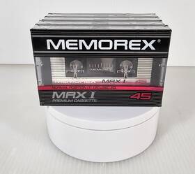 Mrx1-60 Memorex 4 Mrx 1 45 Premium Audio Cassettes Tapes New Sealed Rare