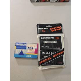 Mrx3 Memorex Rmx3 2 Oxide 60 Minute And 1 Dbs 90 Blank Cassette Tapes New