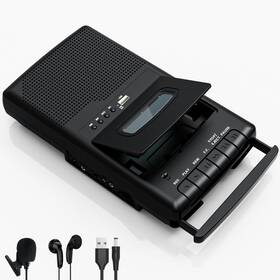 T300-t-a Mersoco Portable Cassette Player Digital Recorder Tape