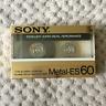 Metal-es60 Sony Cassette Tape Metal Position Es Rare Valuable Japan Unopened