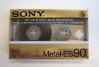 Metal-es90 Sony Type Iv Blank Audio Cassette Tapes Japan Rare New