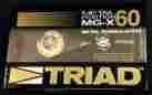 Mg-x60 Mg-x Triad Thats 60 Metal Bias Taiyo Yuden Blank Audio Cassette Tape