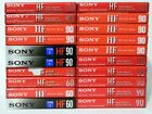 Hf-60-90-120 Mixed Lot Of 20 Sony Hf-60/90/120 Type I Audio Cassette Tapes New Sealed