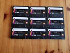 Mp6012b Gemini Blank Minute Audio Cassette Tapes Lot Of Nine