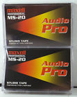 Ms-20 Maxell 2 Sealed Professional Cassette Tape Studio Type Ii High Bias