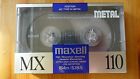 Mx110 Maxell Mx 110 Type Iv Metal Cassette Tape New Sealed