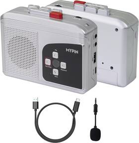 Pc000371 Mypin Portable Stereo Walkman Cassette Recorder Player Converter To Mp3