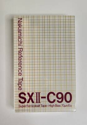 Sxii-c90 Nakamichi Cassette Reference Tape - New Sealed