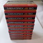 135m New Memorex Db Series 90 Min Blank Cassette Tape Normal Position 10 Pack