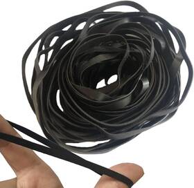 No Branded 744110751147 50pcs 40-135mm Universal Mix Cassette Tape Machine Belts Common 4mm Flat