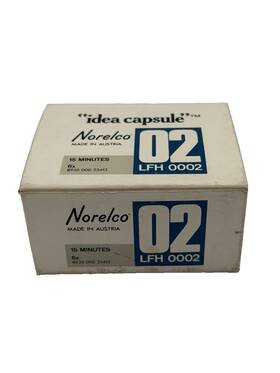Norelco 893500025413 02 Lfh 0002/54 Idea Capsule 6 Tapes 15 Min Each - Open Box