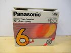 Nv-t120pk6 Panasonic Video Cassettes Premium Std Sealed Pack In Box New