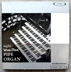 St-7001 Omegatape Mighty Wurlitzer Pipe Organ Vol. 2 # St 7001 Ships Free And Insured