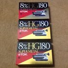 P6-180hgg Tdk Super Metal New Video Cassette Tape Made In Japan