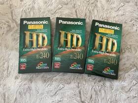 Nv-e240hde Panasonic 025232153749 Hd E-240 4 Hour Vhs Videocassette New/sealed. Vintage/rare