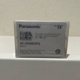 Ay-dvm83pq Panasonic 4010869065719 Mini Dv Tape 83min - New