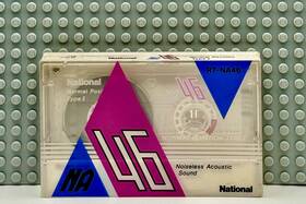 Panasonic 902704071088 National Na 46 1987 Type I Blank Cassette Tape 1 Sealed
