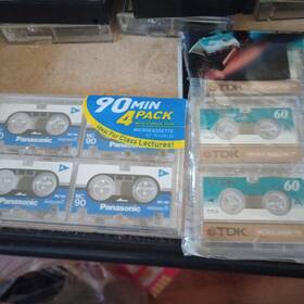 90mc Panasonic 4 90 Minute And 3 Tdk 60 Microcassettes New In Pack