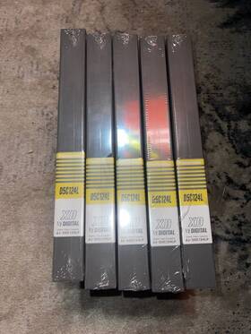 Aj-d5c124lp Panasonic D5 1/2 Inch Tapes Set Of 5 Brand New