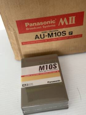 Au-m10s Panasonic Aum10s Broadcast Systems Mii Video Cassette Case Of 10