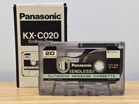 Kx-c020 Panasonic Vintage Ogm Tape C-20 Second Outgoing Message