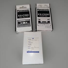 Pqjn2z Panasonic 3 Endless Tapes Outgoing Message Cassette New Sealed Japan
