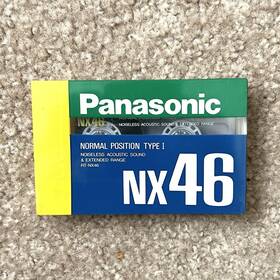 Rt-nx46 Panasonic Rtnx46 Nx46 Vintage Cassette Tape New Sealed Neu Ovp Audiocassette