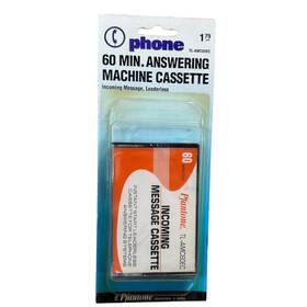 Tl-amc60ec Pfantone 60 Minute Incoming Message Answering Machine Cassette Tape N