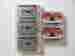44-640a Pg589 3m Radio Shack Lot Of 5 Mircocassette Micro Cassette Tapes 3 2