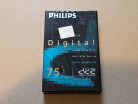 Philips 037849405512 Dcc 75 Blank Digital Cassette Tape Sealed