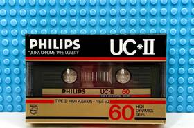 Philips 710101001753 Uc Ii 60 1985 Europe Type Blank Cassette Tape 1 Sealed