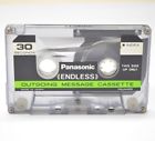 Pqjn4zb Panasonic Endless Tape Outgoing Message Cassette Seconds Japan Vtg