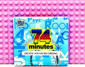 Prime Media 994676950072 Md Clear Sound 74 Blue Blank Mini Disc 1 Sealed