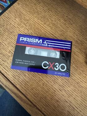 20131 Prism Cx30 Professional Audio Cassette 30 Minutes New Sealed Lot Of 24