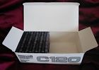 C120 Qty 10 Maxell Professional Industrial New Cassette Tapes Half Case