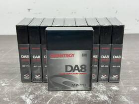 Mp-113 Quantegy A214 Lot Of 9 Da-8 Master Digital Audio Cassette -