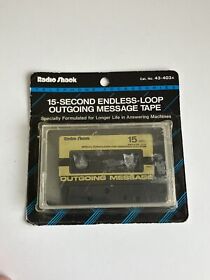 43-403a Radio Shack 30 Second Endless Loop Outgoing Message Tape Machine New