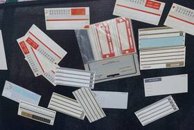 44-621a Radioshack Radio Shack Realistic Cassette Index Labels