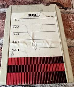 8t-300 Rare Maxell Blank Recordable 8 Track Cartridge Tape