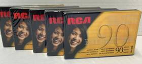 723-br Rca New Sealed 6 Audio Cassette Tapes 90 Minutes Rc90 Normal Bias Recordable