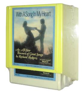 Readers Digest 781490989364 With A Song In My Heart Richard Rodgers 8-track Tapes 1983 Audio Cassette Box
