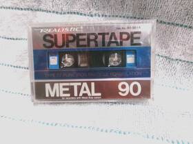 44-961a Realistic 44961a Supertape Metal 90 Cassette Tape Type Iv New/sealed Cat#