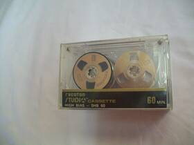 Shb-60 Recoton Blank Studio Cassette Tapes High Bias