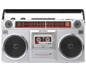 Riptunes 810941027383 Boombox Radio Cassette Player Recorder Am/fm -sw1/sw2 Wirele