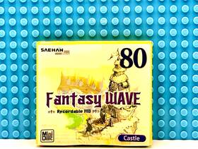 Saehan 801403801070 Md Fantasy Wave 80 Yellow Castle Blank Mini Disc 1 Sealed