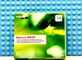 Saehan Media 801403700373 Md Natural Wave Green 74 Blank Mini Disc 1 Sealed